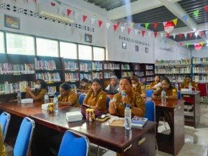 Perpustakaan Mimika Benahi 6.000 Buku Lewat Digitalisasi dan Rekatalogisasi