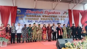HUT ke-70 GKI di Tanah Papua: Jemaat Diajak Bersyukur dan Perkuat Kepedulian Sosial
